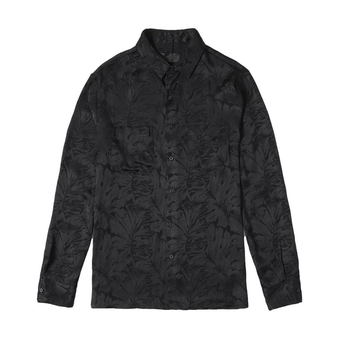 RTA MALCOM DARK HAWAIIAN SHIRT