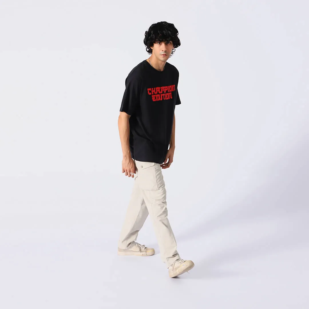 SF Champion Edition Oversized T-shirt Black