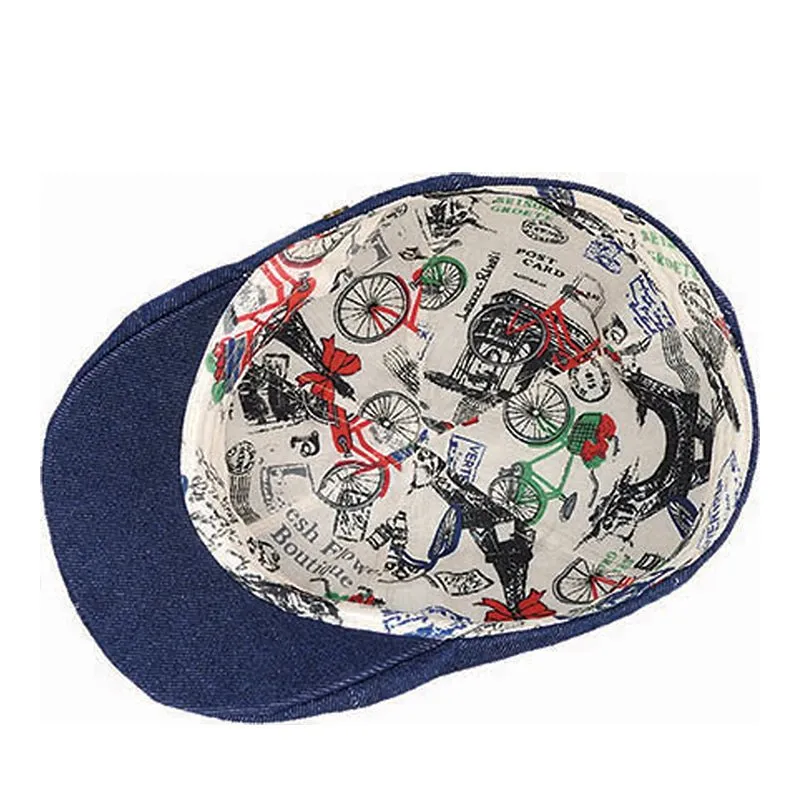 SIX PCE DENIM CAP