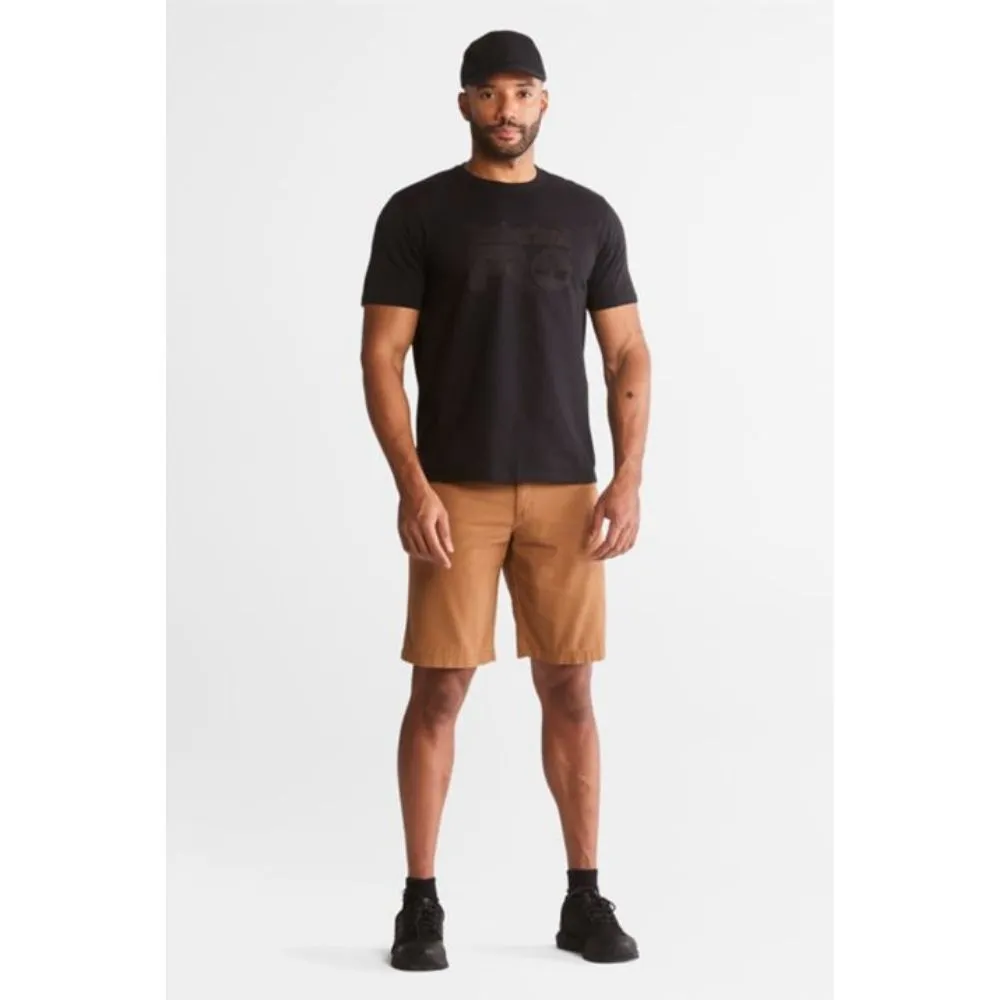 Timberland PRO Men's Short-Sleeve Textured Graphic Work T-Shirt - Black