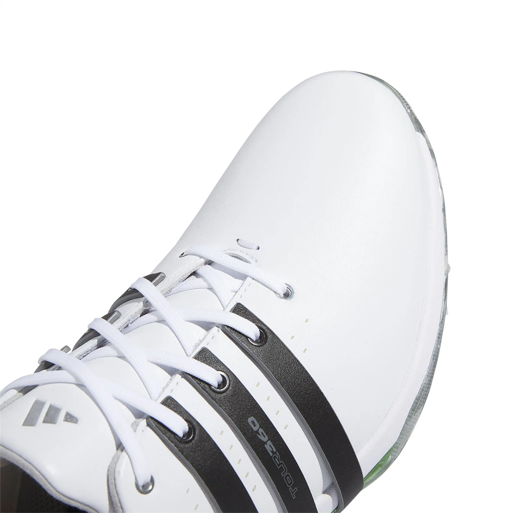 Tour360 24 Leather Golf Shoes White/Black - SS24