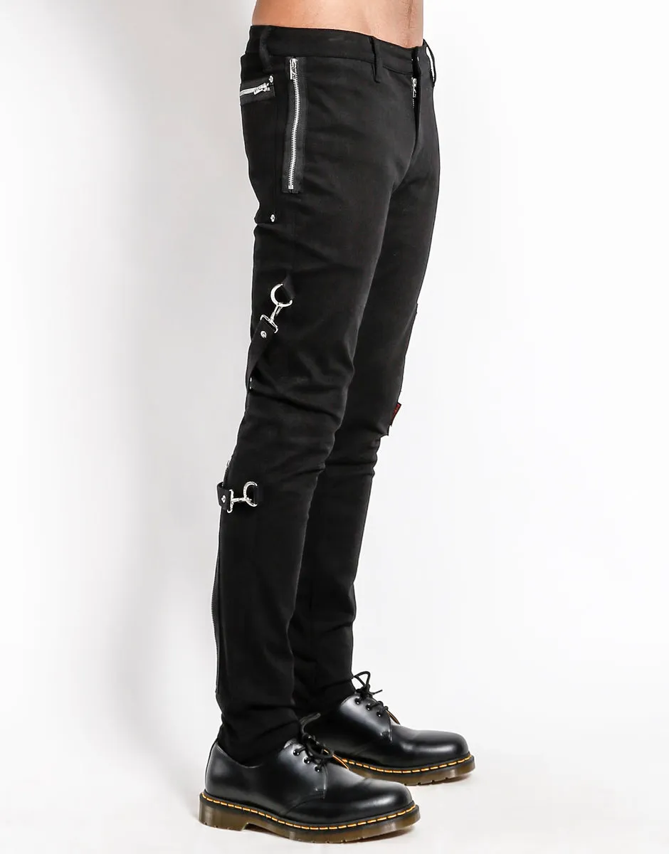 Tripp NYC Black Chaos Pants - Edgy Urban Streetwear Trousers for Trendy Style