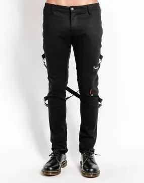 Tripp NYC Black Chaos Pants - Edgy Urban Streetwear Trousers for Trendy Style