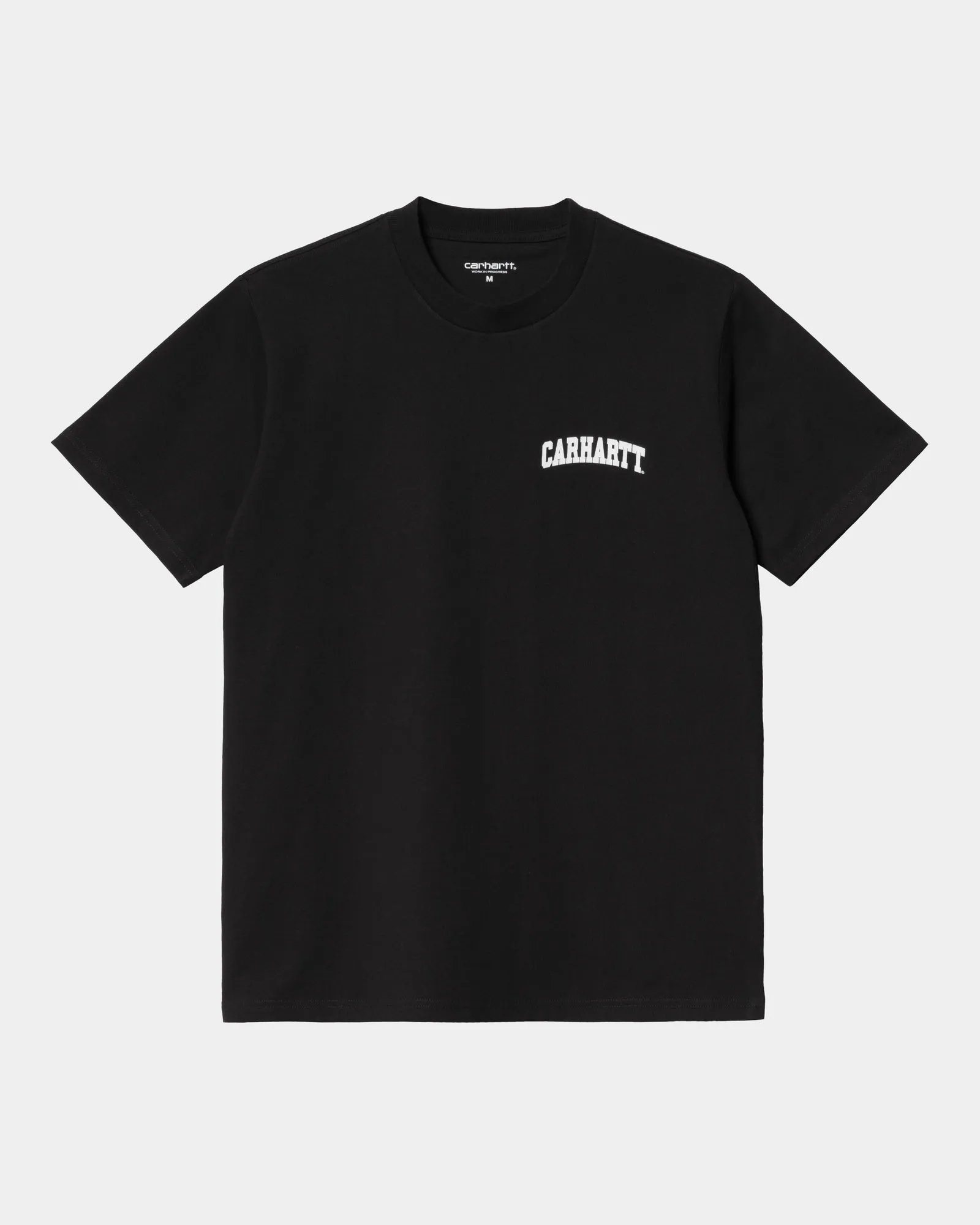 University Script T-Shirt | Black