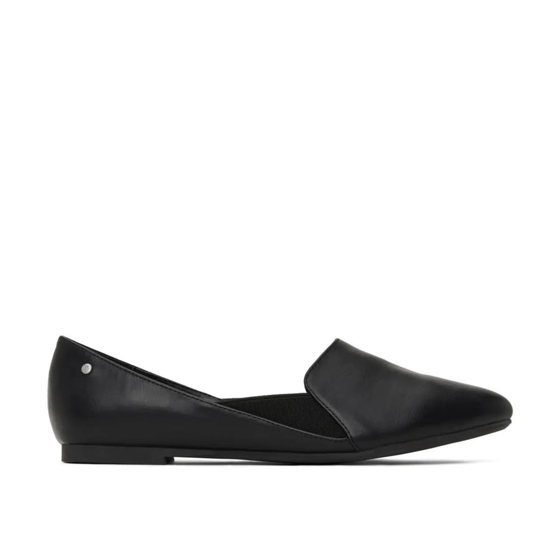 'Westmount' women's vegan flats with a pointed toe by Matt and Nat - black