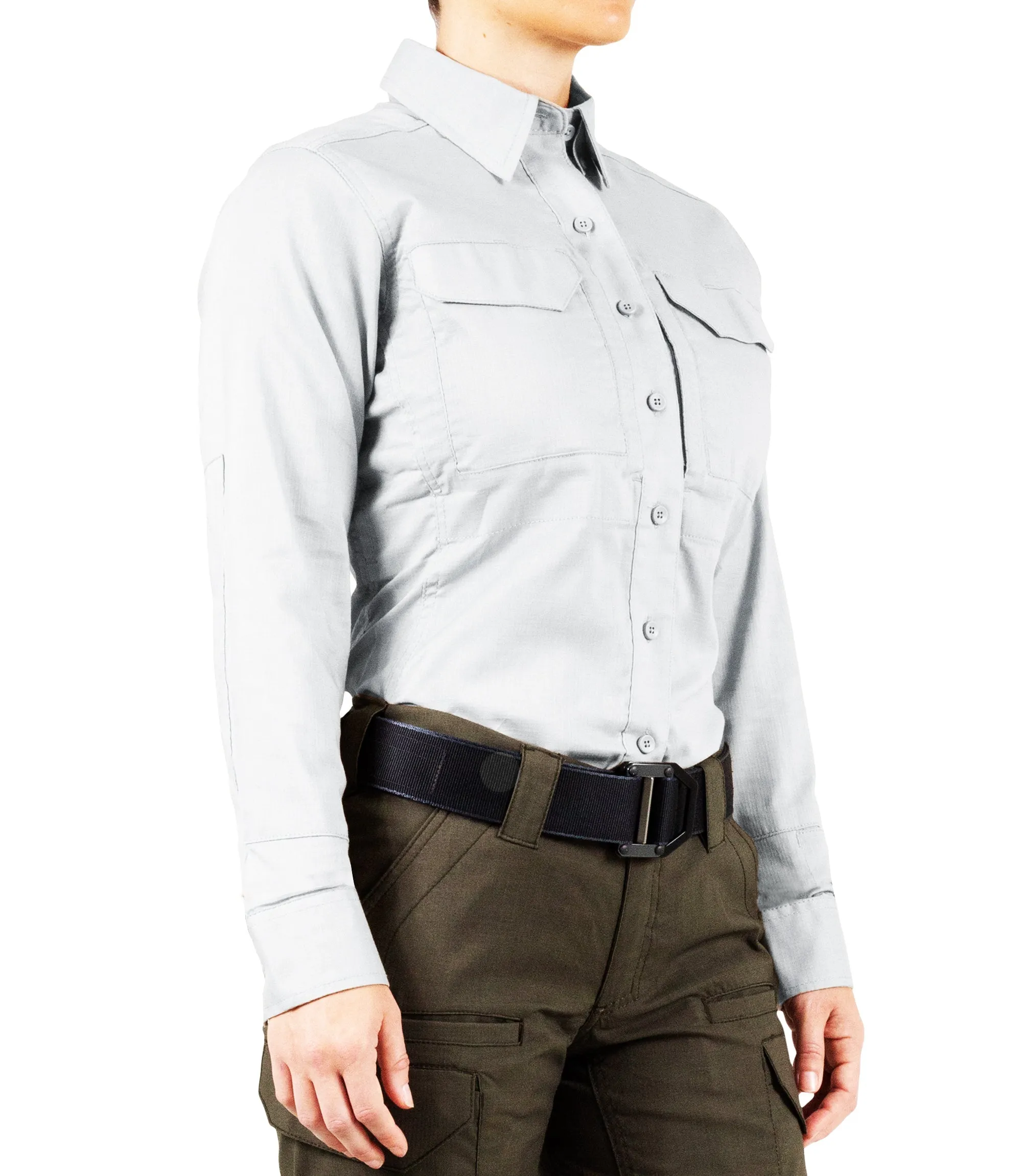 Women's V2 Tactical Long Sleeve Shirt - Kodiak Brown